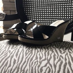 Never worn Michael Kors wedges!